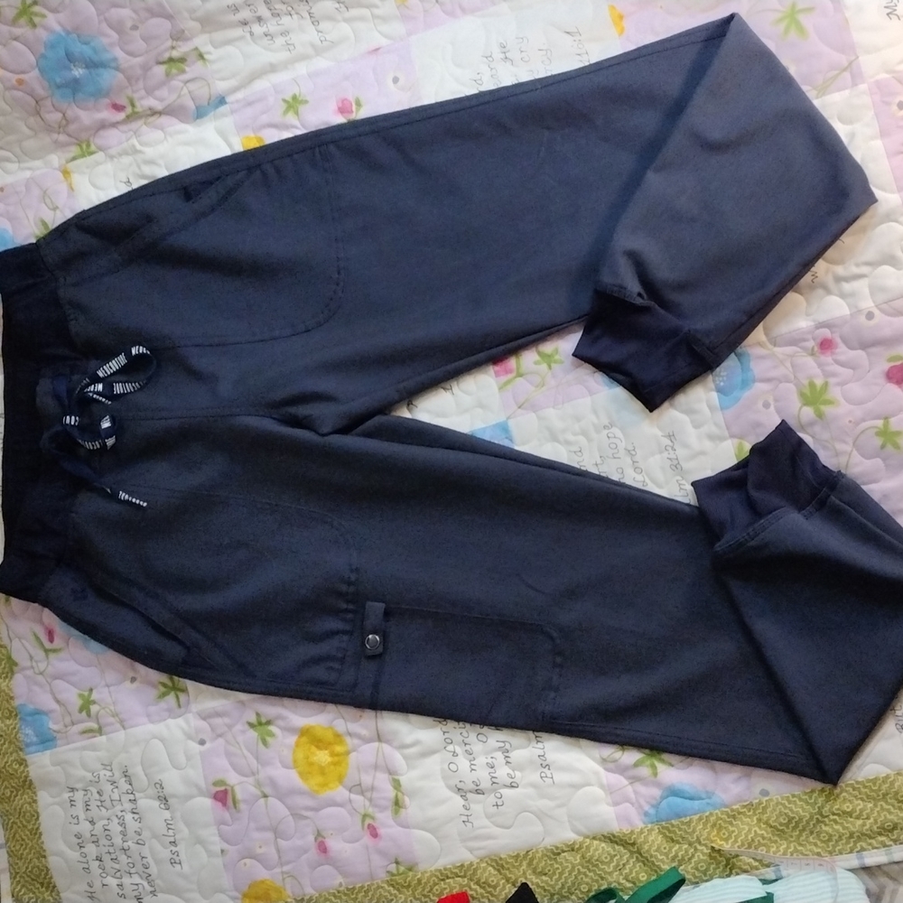 Med Couture pants navy sz ST